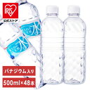 水 500ml 送料無料 48本 ラベルレス ミネラルウォー