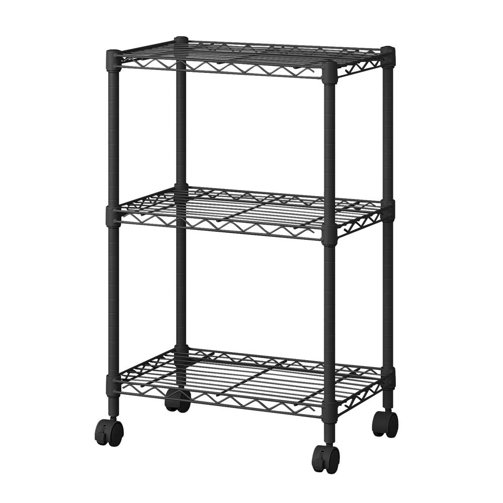 楽天市場】スチールラック（カラーブラック）（収納家具｜インテリア