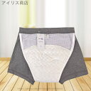 【送料無料】男性 トランクス 吸水 速乾 失禁パンツ インナー 失禁ショーツ 尿もれ パッド付き 男性用失禁パンツ 介護衣料 メンズ M L LL 3L