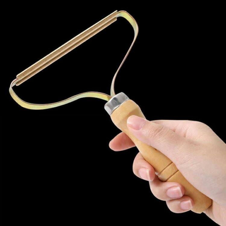 【送料無料】毛玉取り機 電池不要 毛玉 毛糸 コート セーター リントリムーバー 生地 衣服 服 クリーナー 手動 毛玉 純銅製 毛玉取り