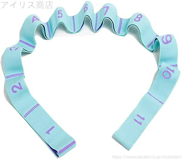 【送料無料】バレエ ストレッチバンド トレーニング 11段階の強度 ループバンド ストレッチ用品 ダンサ..