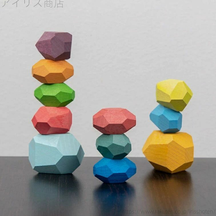 【送料無料】16個セット プレゼント クリスマス 誕生日 子ども 子供 幼児 積むたびに変わる ブロックおもちゃ 積石おもちゃ 玩具 おもちゃ