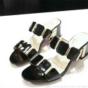 【送料無料】ハイヒール 痛くない 大きいサイズ ビジュー ミュール お呼ばれ 太ソール 大人可愛い 美足サンダル