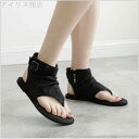 【送料無料】ローヒール 歩きやすい サンダル サンダル ヒール サマーブーツ ブーサン レディース トング 夏 サンダル