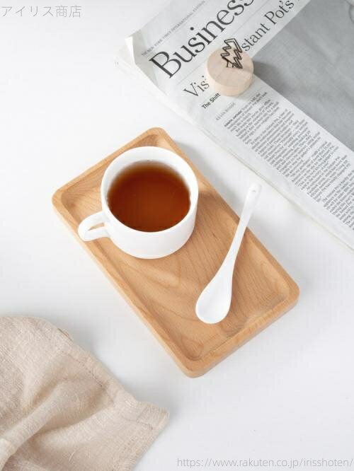 【送料無料】コースター 木製 無垢材 ブナ 黒 ウォールナット 長方形 小さめ トレイ 小皿 カップホルダ..