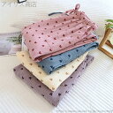【送料無料】寝間着 部屋着 単品 ロングパンツ 2重ガーゼ ダブルガーゼ パジャマ ガーゼ 秋 春 レディース 綿100% ルームウェア パンツ
