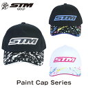 帽子 STM エスティーエム デオドラント ペイント キャップ ゴルフ キャップ 帽子 メンズ レディース ロゴ サイズ調節 スポーツ ゴルフキャップ
