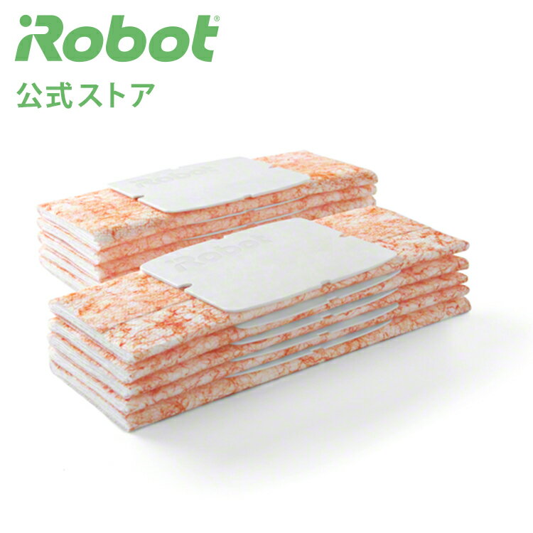 アイロボット 公式 交換備品 4503470 ブラーバジェット250 240 対象 使い捨て ダンプスウィープパッド 10枚 交換用 パッド 床拭き 水拭き 消耗品 日本 正規品 純正
