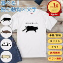 ＼4/25限定！最大半額クーポン有／選べる！脱力動物×文字 脱力アニマル Tシャツ おもしろ 動物 猫 ねこ cat にゃんこ 犬 イヌ クマ パンダ かわいい ゆるキャラ ゆるふわ イラスト ネタ 文字 キッズ 子供 大人 ギフト プレゼント ウケ狙い 誕生日 記念日 明日から本気出