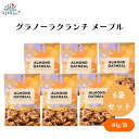 グラノーラクランチ メープル 40g x6袋 スナックナッツ メープル風味オートミール&アーモンドクランチ