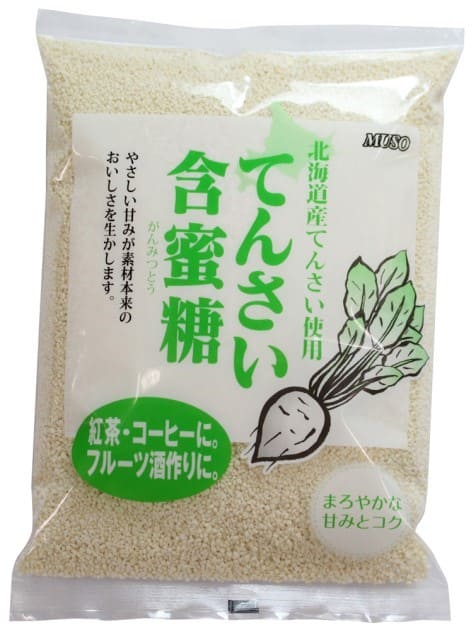 楽天IRODORI（旧 彩食健美）【6/22〜26限定最大400offクーポン】ムソー てんさい含蜜糖 500g 砂糖 てんさい糖 無添加 北海道産 ブラウンシュガー