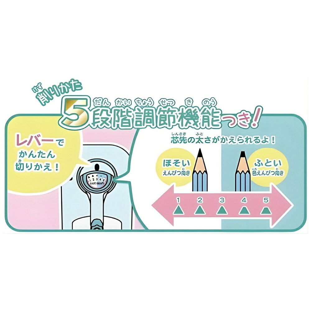 クラックス 2026 手動式鉛筆削り 鉛筆削り 手動 キャラクター 子供 小学生 新入学 ...