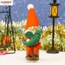 ★店内全品対象エントリーで+P5倍 ノルディカニッセ ドラゴンを抱えたサンタ 干支 辰 NRD120764 木製 人形 デンマーク クリスマス プレゼント ギフト 飾り 窓 子供 大人 おもちゃ 新作 北欧 インテリア