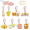 サンエックス チキップダンサーズ うまうまバーガー アクリルキーホルダーコレクション 全8種類 AB22301 メール便対応 アクリルキーホルダー キーホルダー
