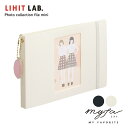 店内全品対象エントリーで+P5倍★リヒトラブ myfa フォトコレクションファイル ミニ メール便対応 L判写真 推し活 フォトアルバム ミニ 保管 収納 持ち運び コレクション