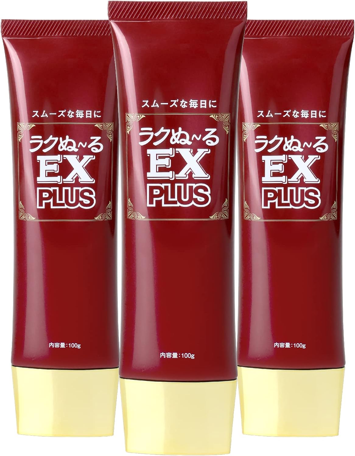 【マラソン限定★P2倍】塗るグルコサミン　温感クリーム　アネロット ラクぬ～るEX PLUS（100g）3本セット