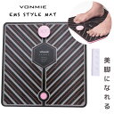 楽天彩り空間ストライプアンドビルド EMS スタイルマット USB充電 VONMIE VON001 美脚 脚 トレーニング ダイエット 脚痩せ 足痩せ 940067