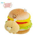 ★エントリー+P5倍全商品対象★サンエックス チキップダンサーズ うまうまバーガー バーガーぬいぐるみ ほねチキン MO54501 4974413854504 癒し 大人 子供