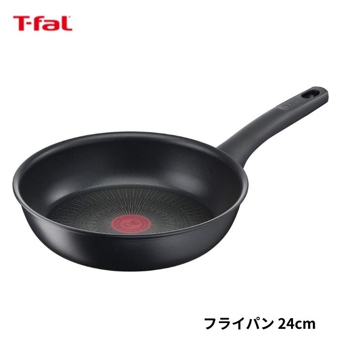 【あす楽】T-fal IH ハードチタニウム・アンリミテッド フライパン 24cm G26504 306417 ティファール 鍋 こびりつかない t-fal