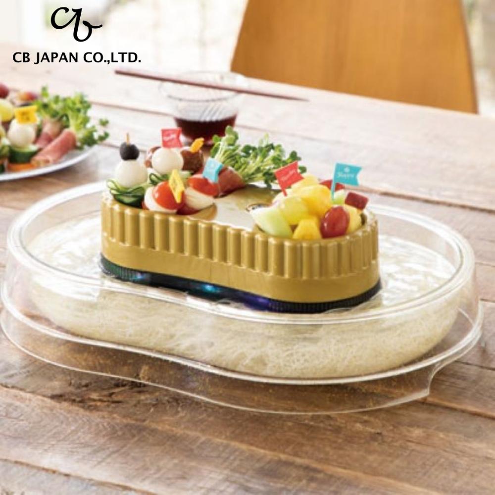 店内全品対象エントリーで＋P5倍★シービージャパン 光る流しそうめん器 TOM-09DSP 流しそうめん機 回転 光る 4571347183740のサムネイル
