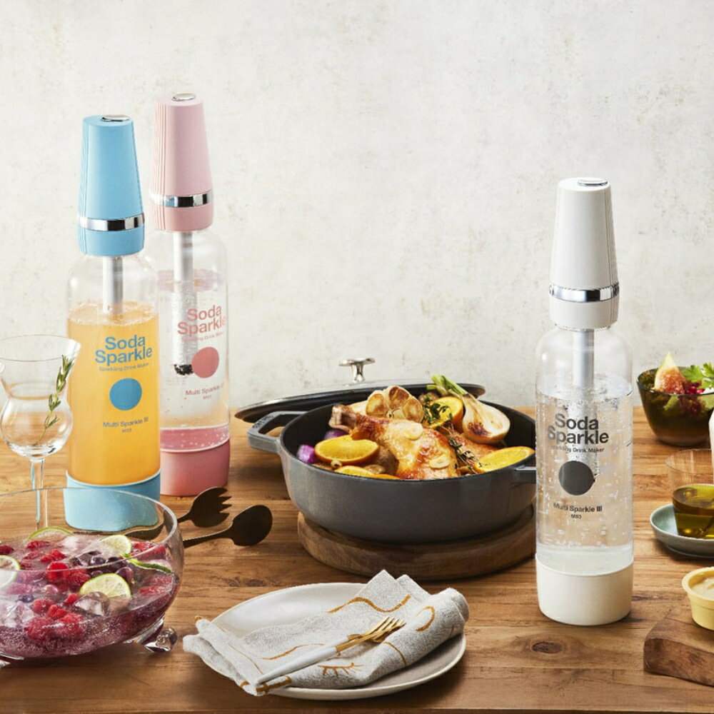 【2025 年間ベストショップ受賞】ソーダスパークル マルチスパークル3 炭酸水メーカー MS3 ジュース対応 炭酸水 ソーダ お酒 ガスカートリッジ 5本付 SodaSparkle ソーダメーカー