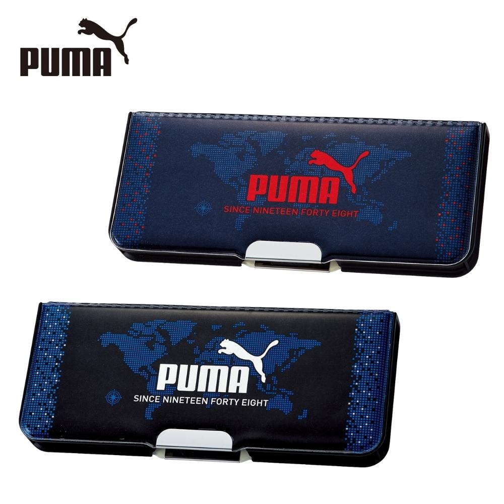 クツワ 筆入れ 小学生 筆箱 ピッタントン プーマ CH053 メール便対応 両面 女の子 男の子 シンプル 箱型 両面開き 文具 文房具