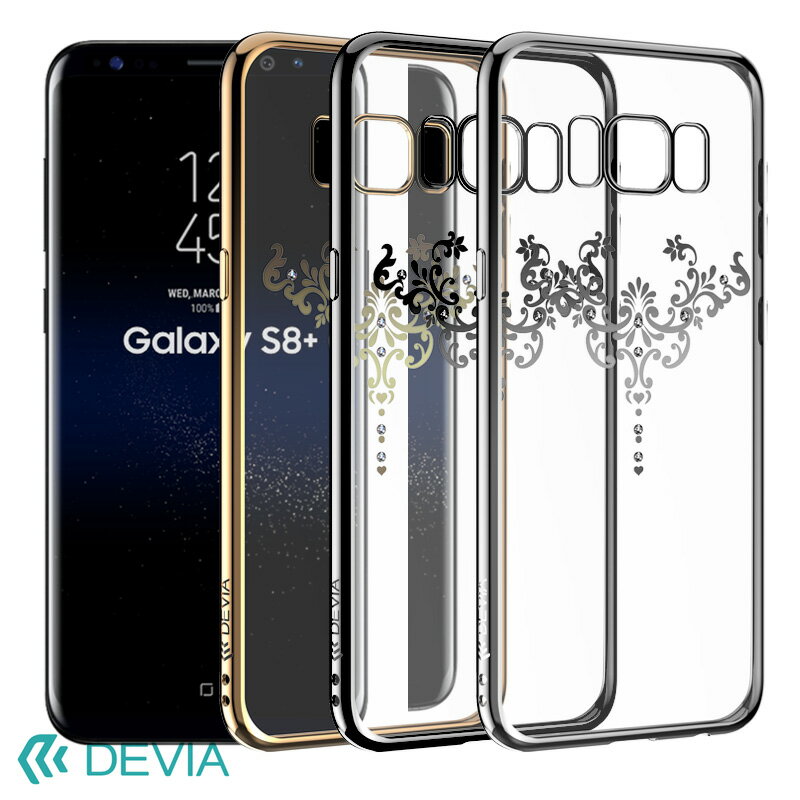 1000ߥݥå ̵Galaxy S8Plus  ɥå ե ȡ  եȥ å ꥢ Ʃ 㥹/ Devia Crystal Iris