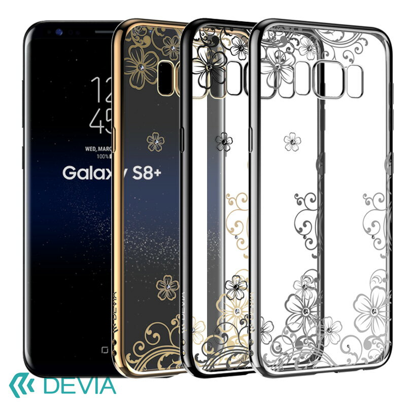 1000ߥݥå ̵Galaxy S8Plus  ɥå ե ȡ  ե  եȥ å ꥢ Ʃ 㥹/ Devia Crystal Joyous