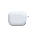 【アウトレット品】AirPods Pro シリコンケース 傷から守る手触りの良いカバー/Devia Naked silicone case suit ホワイト