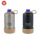 全商品対象エントリーP5倍★ ベストコ ステンレス ペットボトルホルダー 345〜500ml用 NQ-0001 NQ-0002 保冷保温 フェス アウトドア キ...