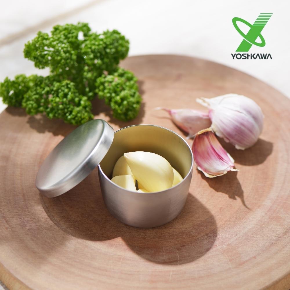 【9月度月間優良ショップ】ヨシカワ and ステンレス まる缶 日本製 燕三条 AN0202 100ml 保存容器 おしゃれ ジャム