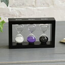 クーポン発行中 楽天1位 映画「ラプラスの魔女」小道具協力 砂時計3分&4分&5分計 砂時計 3分計 4分計 5分計 おしゃれ インテリア 卓上 ガラス Fun...