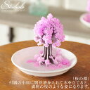 店内全品送料無料クーポン発行中5/9 19:59まで 【動画あり】 桜の都 オブジェ 置物 さくら 桜 日本 特許 結晶 化学変化 インバウンド お土産 満開 ...