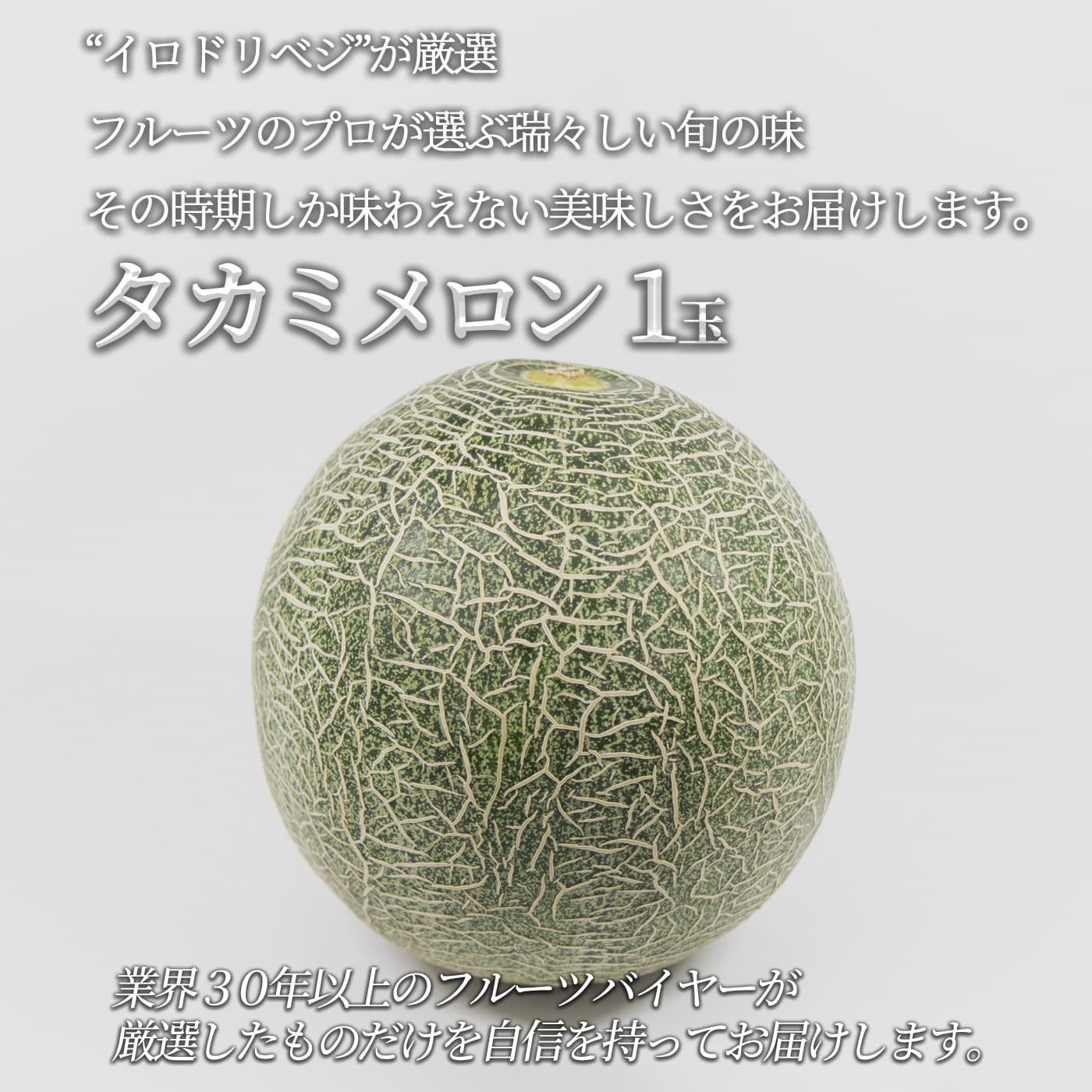 【予約受付中】「厳選」こだわりブランド メロン 1玉 1.2kg〜1.5kg ★タカミ メロン★【レビュー 特典】贈り物 ギフト プレゼント ありがとう お祝い 内祝い 結婚 誕生日