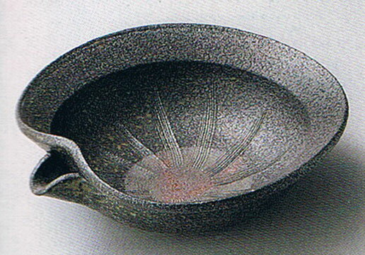 【お急ぎの方はこちら】炭化 ビートロ 片口大鉢陶器 信楽焼 キッチン 和食器 大皿器 うつわ 贈り物 プレゼント ギフト 彩り屋