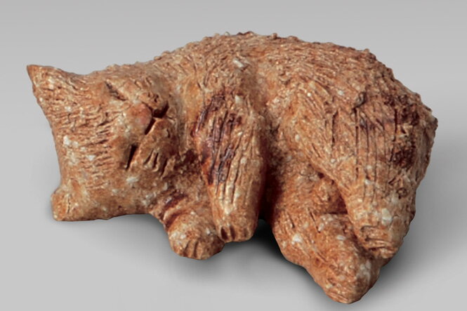 【10%OFF】ころがり猫 (小)信楽焼 陶器 置物 猫 開店祝い 新築祝い 引越し祝い プレゼント 贈り物 ギフト 彩り屋【楽天スーパーセール】