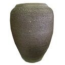 18号 窯肌松皮富士口 花瓶 信楽焼 陶器 花器 花瓶 彩り屋