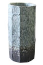 11号 青砂面取 花器 信楽焼 陶器 花器 花瓶 彩り屋