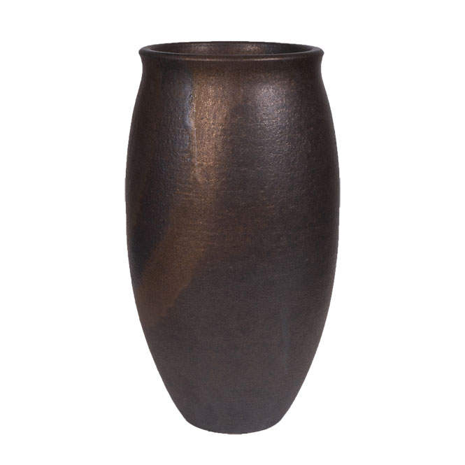 金彩壷 (金彩釉) 信楽焼 陶器 花器 花瓶 彩り屋