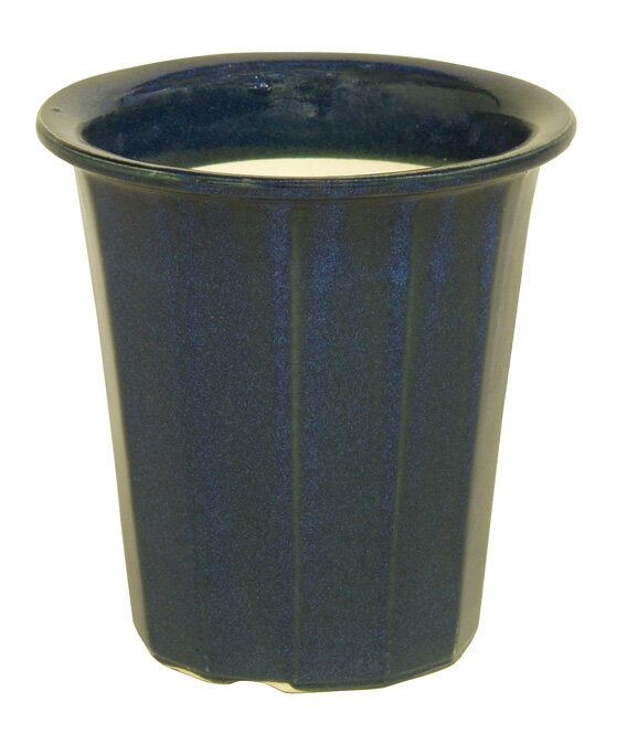 生子十二角ラン 6号信楽焼 植木鉢 ガーデニング 陶器鉢 園芸 山野草鉢 彩り屋