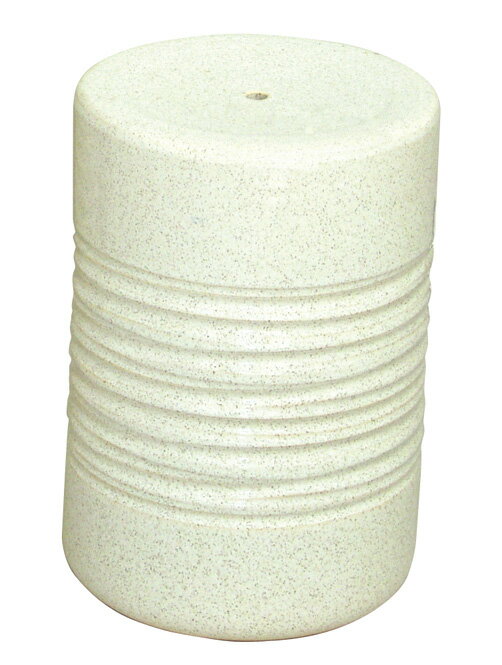 【10%OFF】信楽焼 ガーデンテーブル スツール1点 14号 白カスミテーブルセット 陶器 テーブル 彩り屋【楽天スーパーセール】