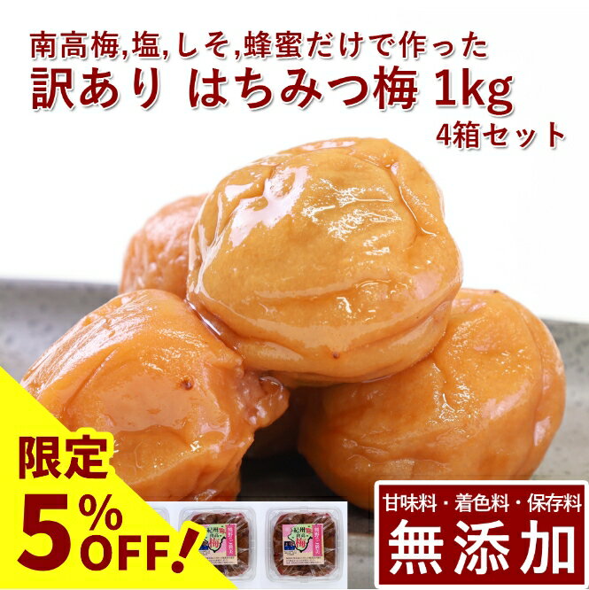 【5％OFF】訳あり 南高梅 梅干し は