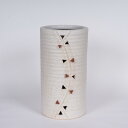 【最短翌日配送!】傘立て 陶器 信楽焼 トライアングル 傘立 (S) 白 開店祝い 新築祝い 引越し祝い 贈り物 ギフト プレゼント 玄関収納 玄関先 彩り屋
