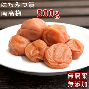 無添加 梅干し 送料無料 無農薬 南高梅 山みつ漬 500g 熊野のご褒美 紀州 無化学肥料 梅干 はちみつ漬 お中元 お歳暮 御中元 御歳暮 ギフト送料無料彩り屋