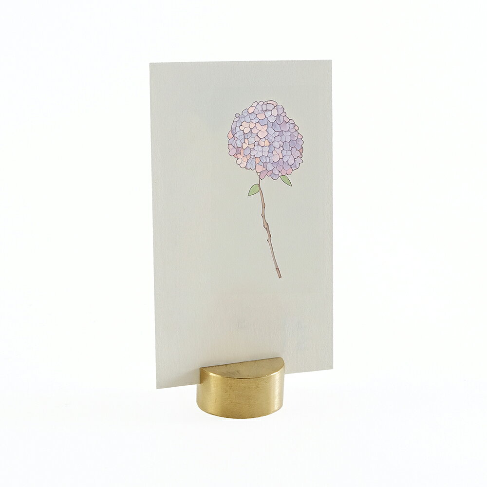 shesay BRASS ブラス　カードスタンド ランプ ラウンド 真鍮 スタンド Brass Card ...