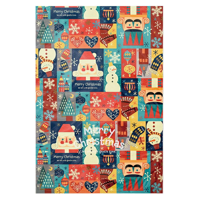 2枚 少量 少し 枚 クリスマス 北欧 OPP ギフトバッグ OPP袋 透明袋 ラッピング袋 ラッピングバッグ ポリ袋 クリアバッグ クリア ビニール袋 柄 デ...