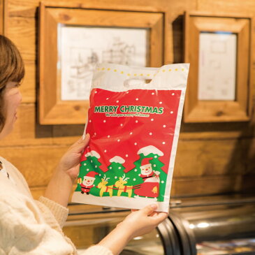 1~3枚 少量 少し 枚 ミニサンタ クリスマス ラッピング袋 サンタ サンタクロース クリスマス ラッピングバッグ ポリ袋 ビニールバッグ ビニール袋 手提げ袋 手提げバッグ ギフト袋 ギフトバッグ プレゼント ギフト ラッピング 袋 持ち帰り 持ち帰り袋 おしゃれ かわいい