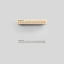 【KNOOPWORKS/クノープワークス】 JAN-DEC スタンプ 1月-12月 月 カレンダー リスト ハビットトラッカー 習慣 毎日 1ヶ月 月間 週間 ...