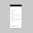 【KNOOPWORKS/クノープワークス】 RECEIPT(英・複写) 領収書 タテ 複写式 ノーカーボン 伝票 事務用品 店舗用品 メモ用紙 紙 メモ ハンド...