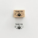 【KNOOPWORKS/クノープワークス】THANKYOU スタンプ ありがとう 感謝 お礼 スタンプ ミニスタンプ Stamp はんこ ラッピング コラージュ...
